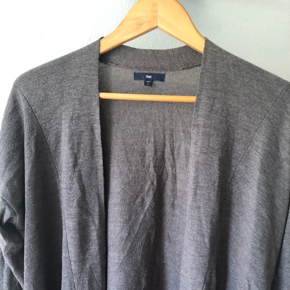 Grey/brown GAP cardigan - Picture 3 of 4